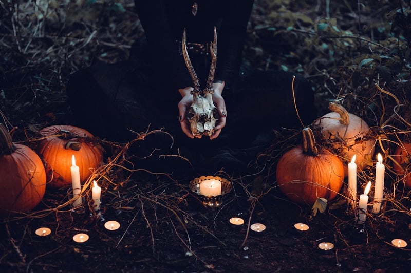 Witch Casting a Spell